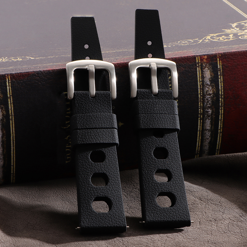 Rubber Strap Diver - Tropical Silicone Strap Quick Release Watch