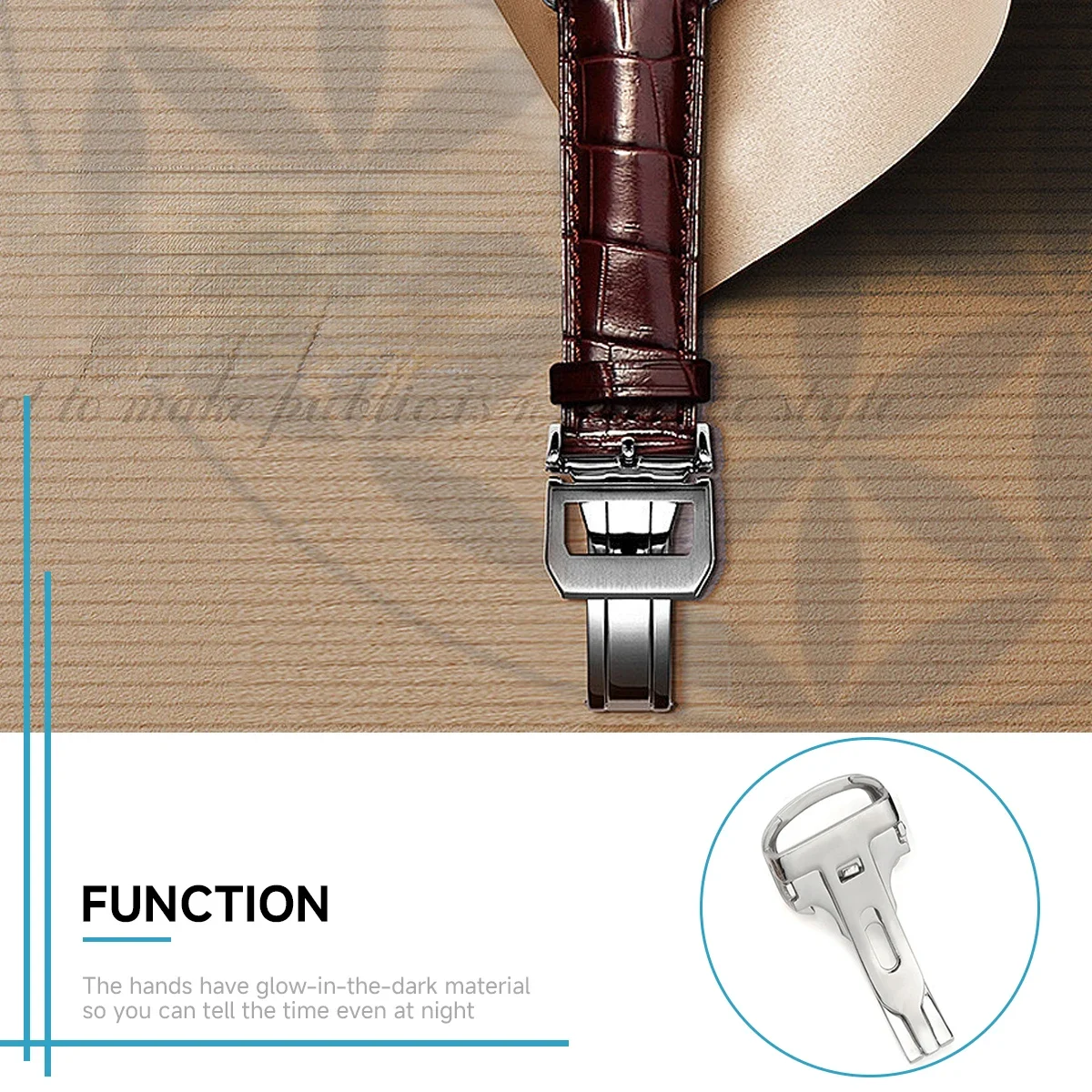 hot Watch Buckle Stainless Ste - đánh giá và giá Butterfly Clasp Deployant