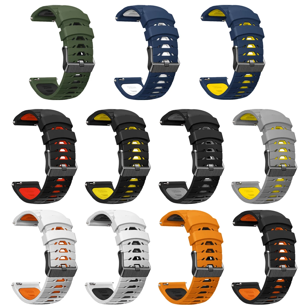 Replacement 22mm Watch Bands F - đánh giá và giá Silicone Watch Band 22Mm
