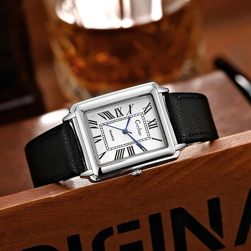 New Fashion Luxury Designer Re - đánh giá và giá Leather Watch Band Men