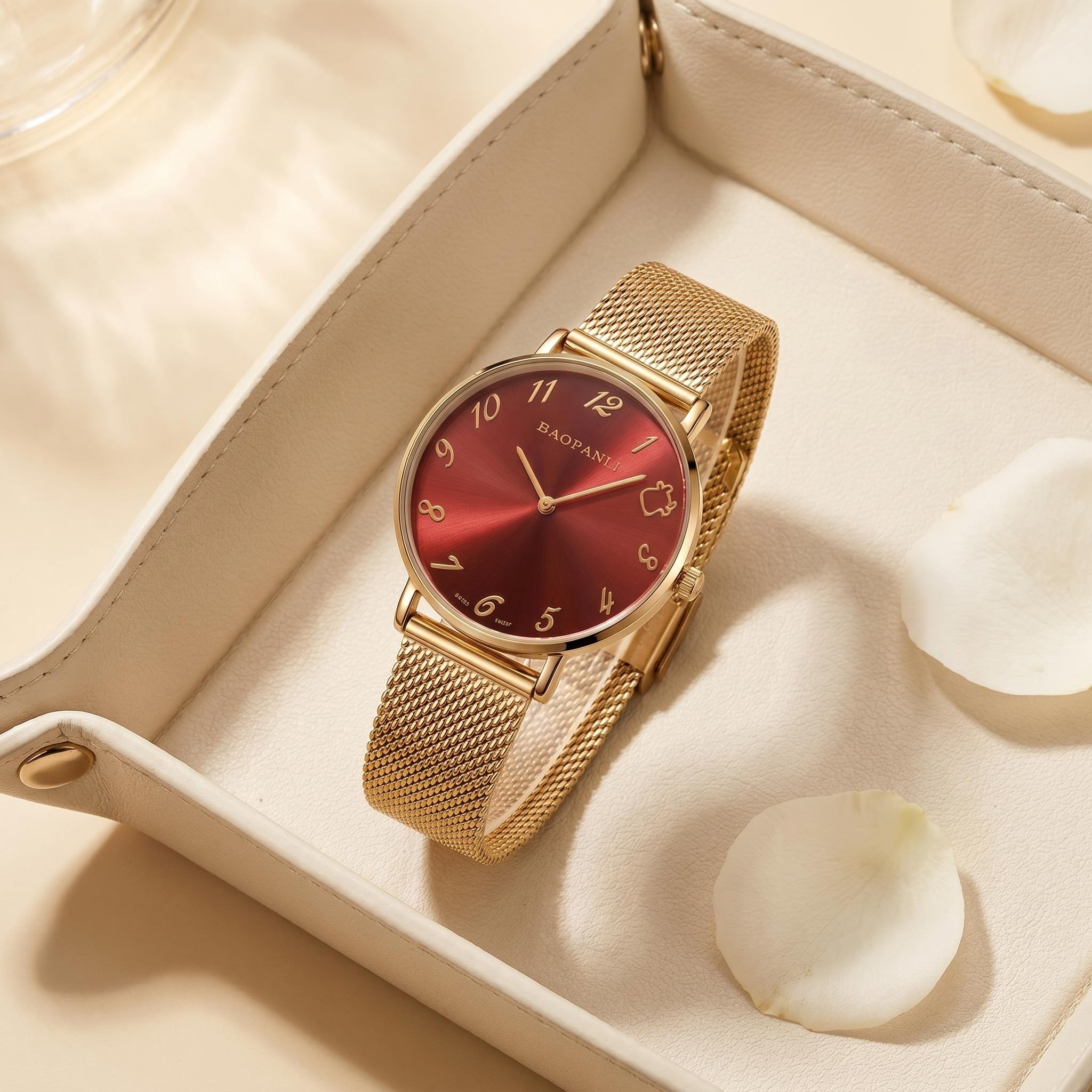 BAOFANLI Women's Quartz Watch, - đánh giá và giá Mesh Strap Metal