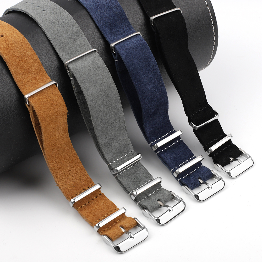 Soft Suede Watchband Long Stra - đánh giá và giá Suede Strap Watch