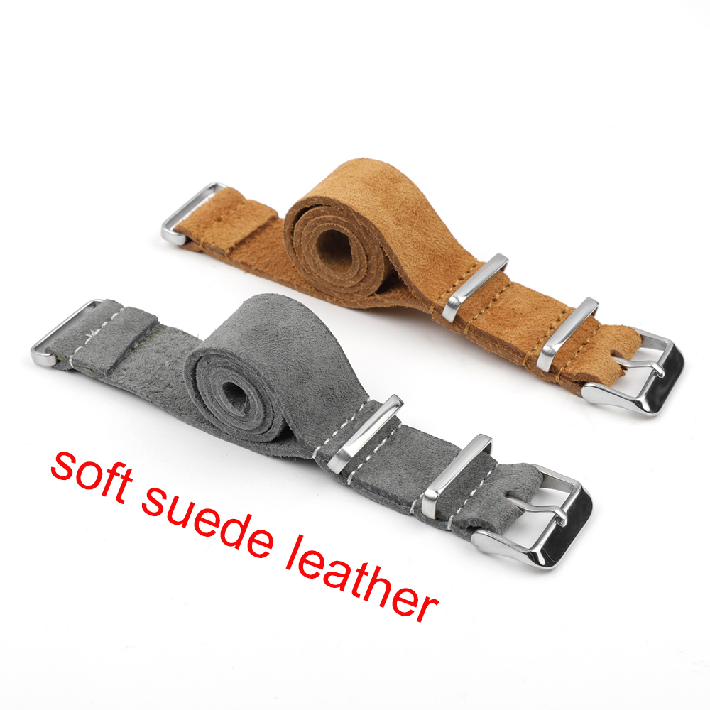 Soft Suede Watchband Long Stra - đánh giá và giá Suede Strap Watch