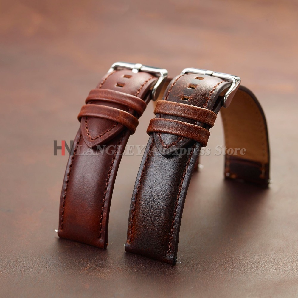 Vintage Genuine Cowhide Watch  - đánh giá và giá Leather Strap Quick Release