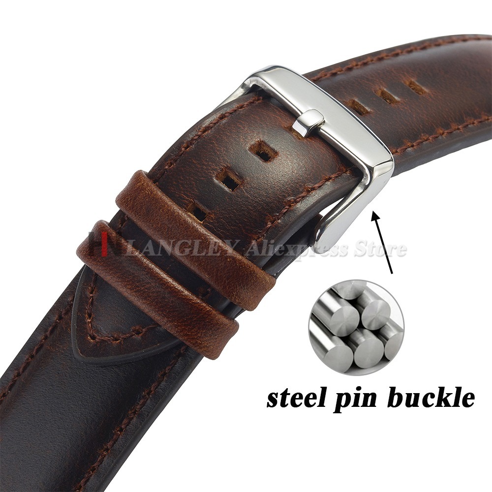 Vintage Genuine Cowhide Watch  - đánh giá và giá Leather Strap Quick Release