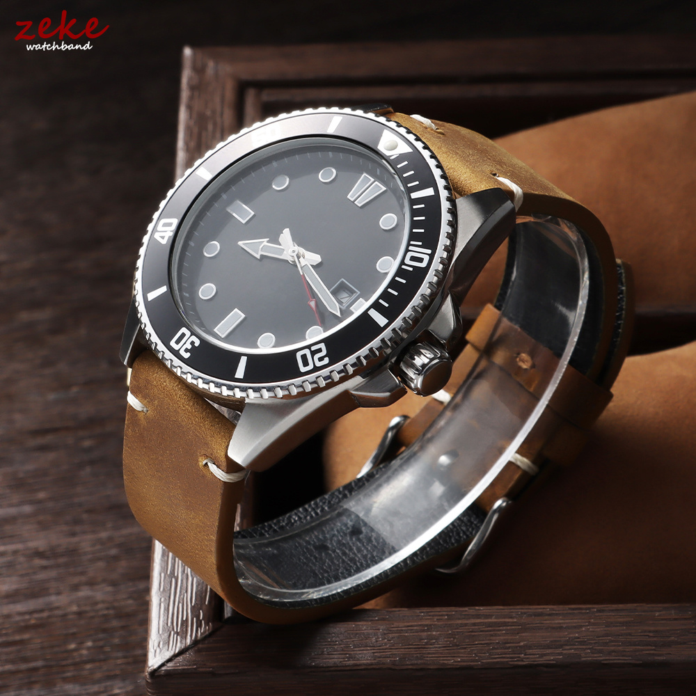 Vintage Soft Oil Wax Watch Ban - đánh giá và giá Leather Strap Quick Release