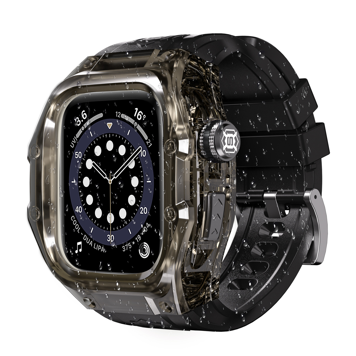 ShellBox IP68 Waterproof Sport - đánh giá và giá Rubber Strap Diver