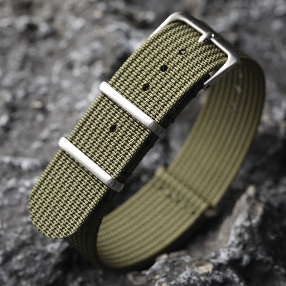 New Ribbed Nylon Watchband Nyl - đánh giá và giá Nato Strap Nylon