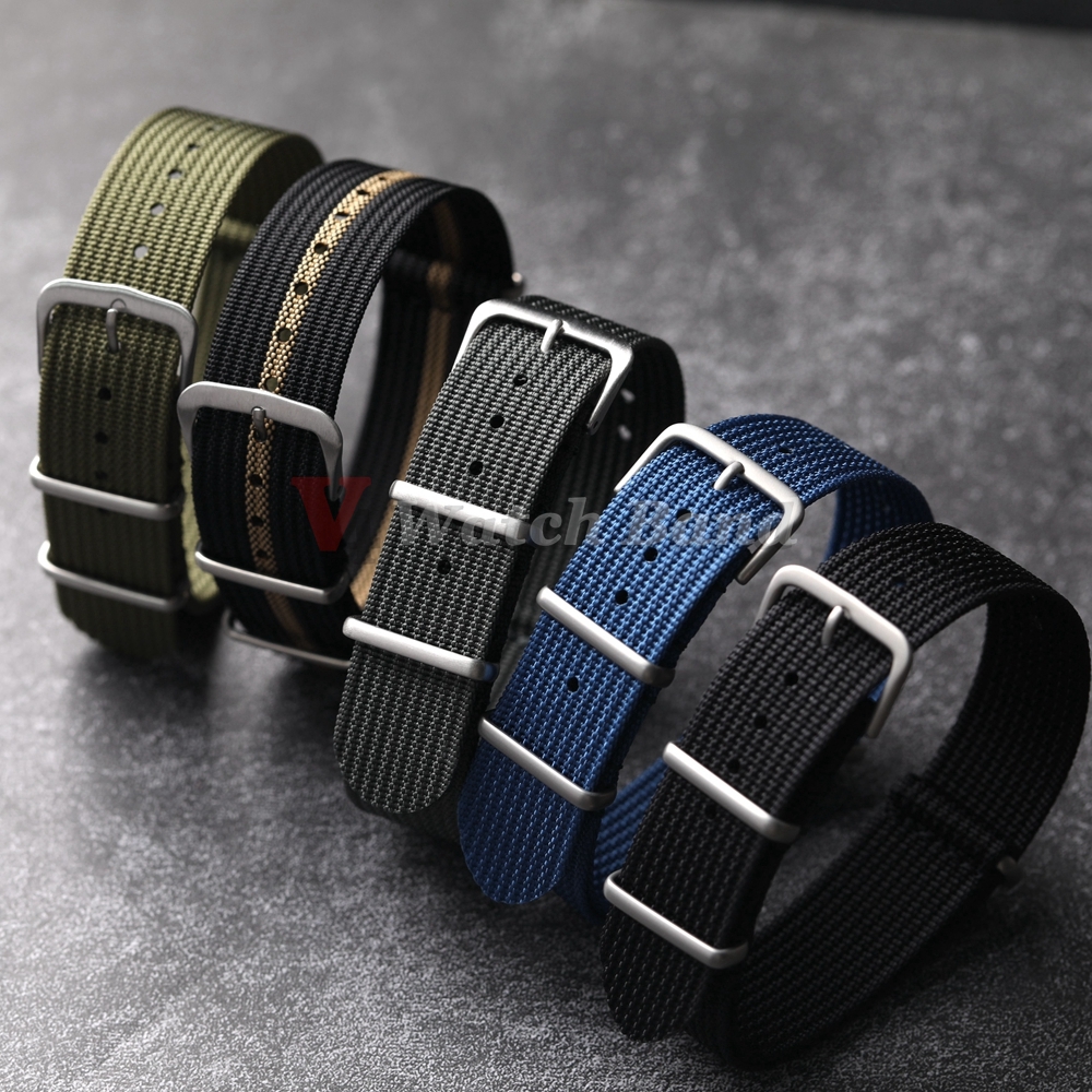 New Ribbed Nylon Watchband Nyl - đánh giá và giá Nato Strap Nylon