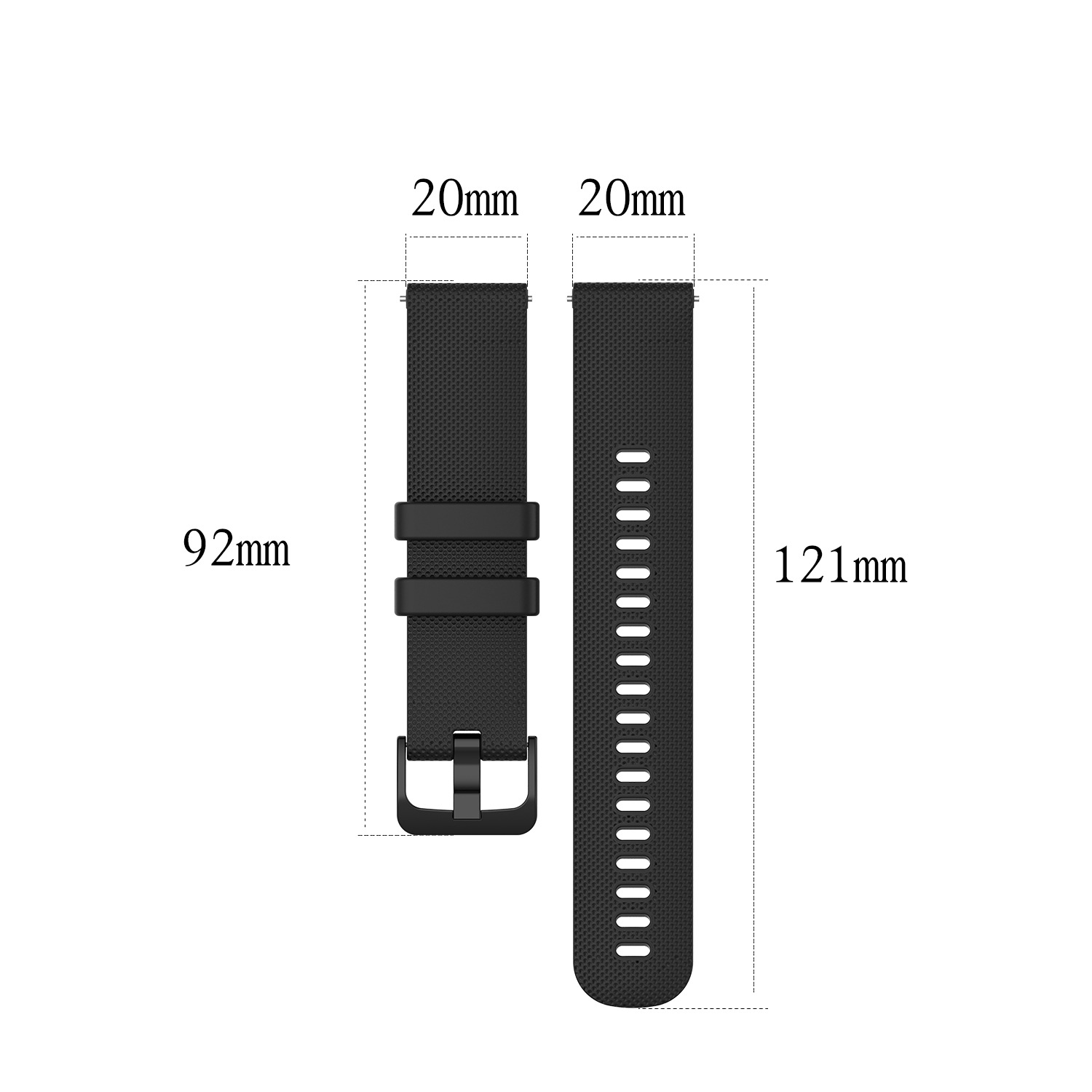 18 20 22mm Smart Watch Strap F - đánh giá và giá Silicone Watch Band 22Mm