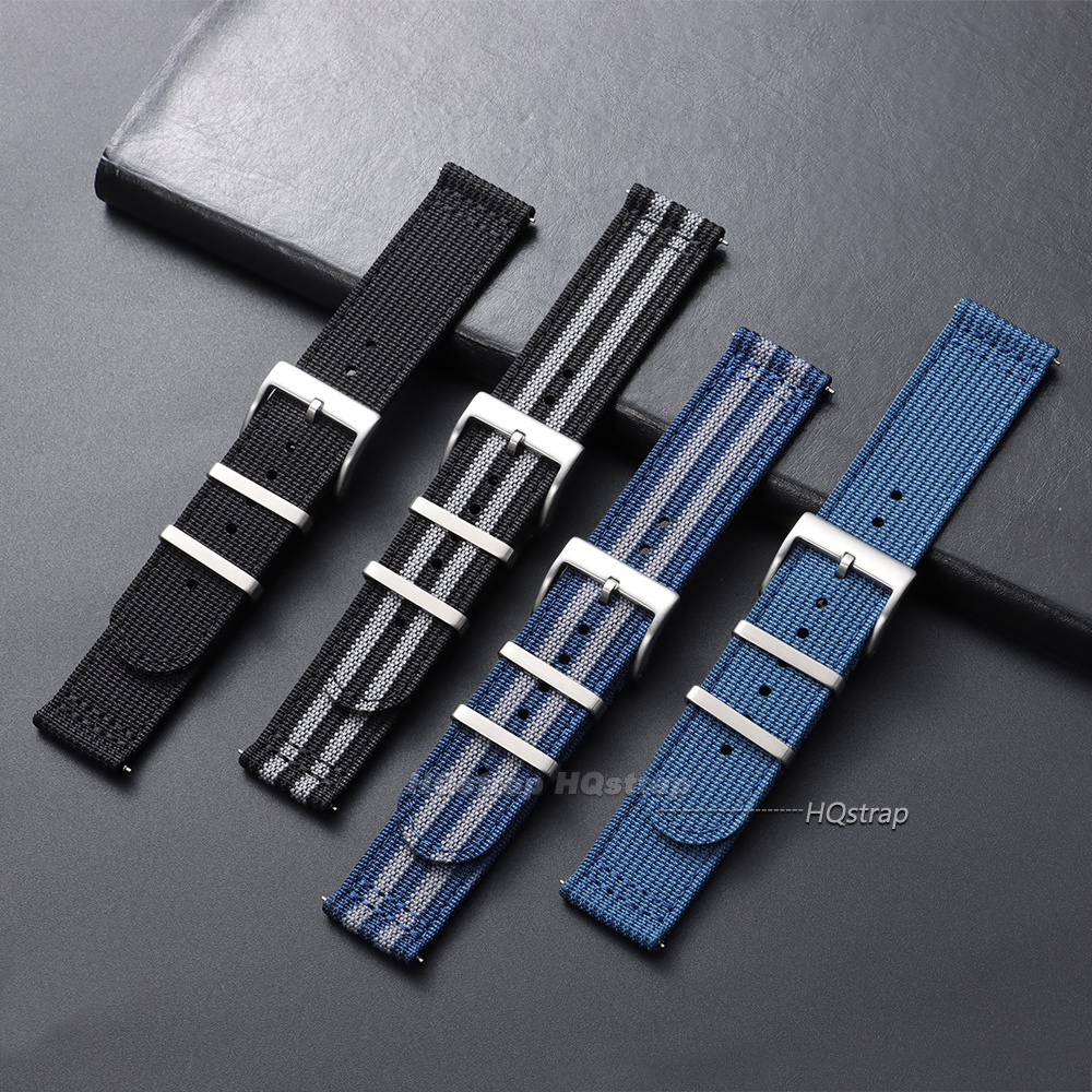 Quick Release Bracelet Woven C - đánh giá và giá Canvas Strap Watch