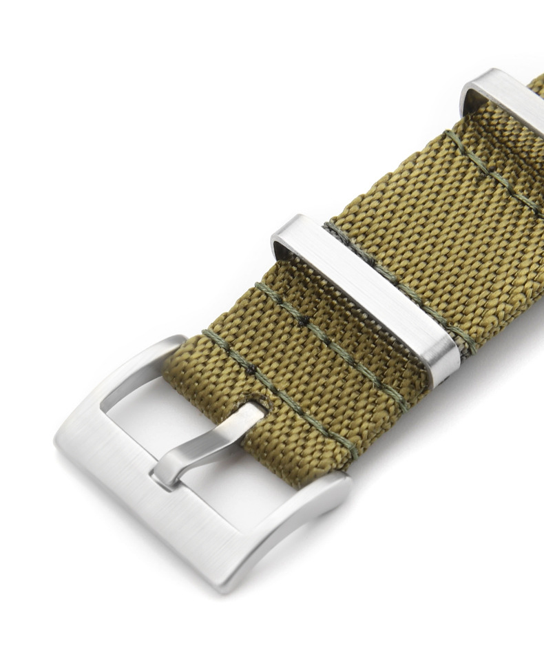 20mm 22mm Geometric Design Nyl - đánh giá và giá Canvas Strap Watch