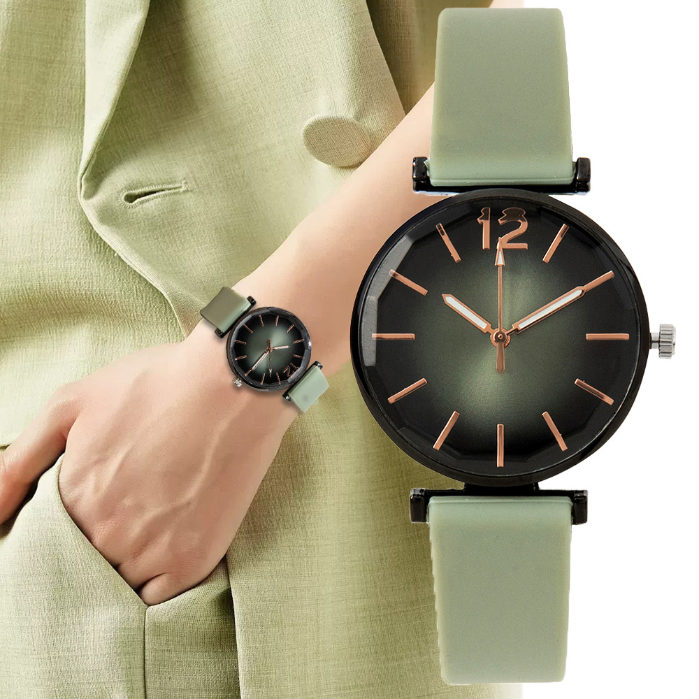 Fashion Ladies Sports Simple B - đánh giá và giá Silicone Band Women