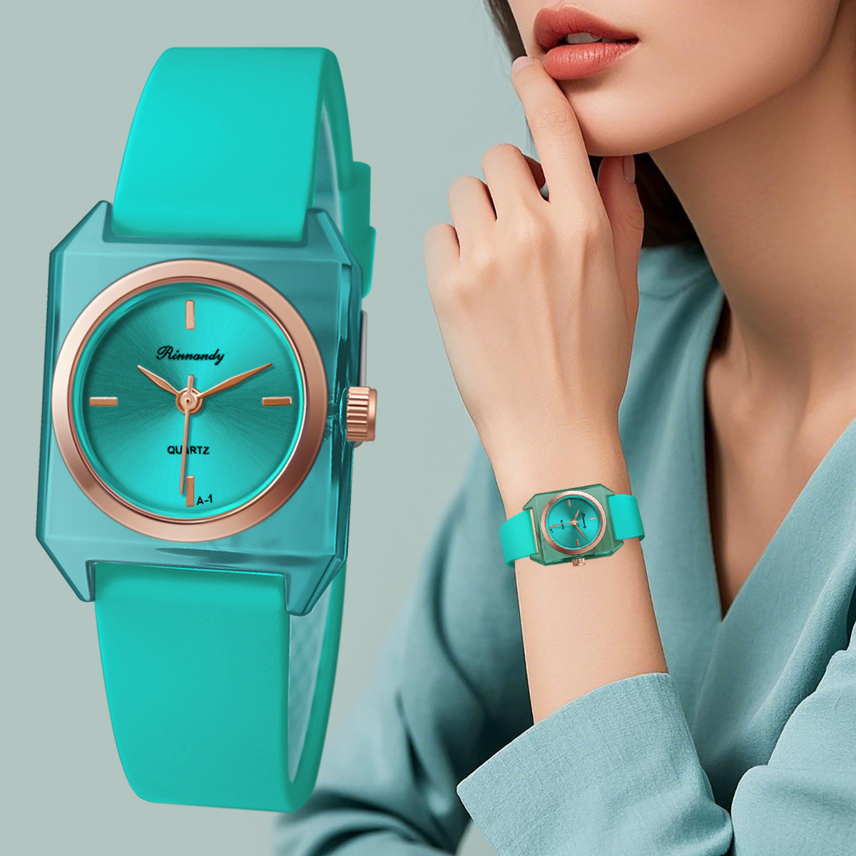 Simple Women‘s Watch Silicone  - đánh giá và giá Silicone Band Women
