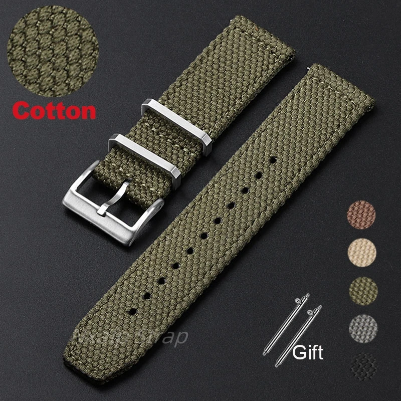 20mm 22mm Nylon Cotton Watch S - đánh giá và giá Nato Strap Nylon