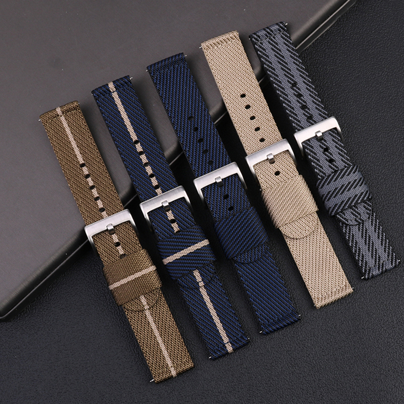 New Nylon Watchband for Casio  - đánh giá và giá Canvas Strap Watch