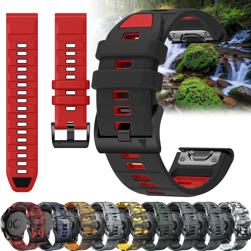 Fenix E 47mm Official QuickFit - đánh giá và giá Silicone Watch Band 22Mm