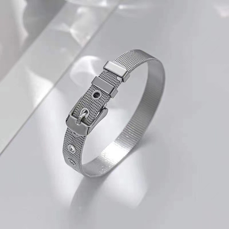1pc 8mm Titanium Steel Mesh Br - đánh giá và giá Mesh Strap Metal
